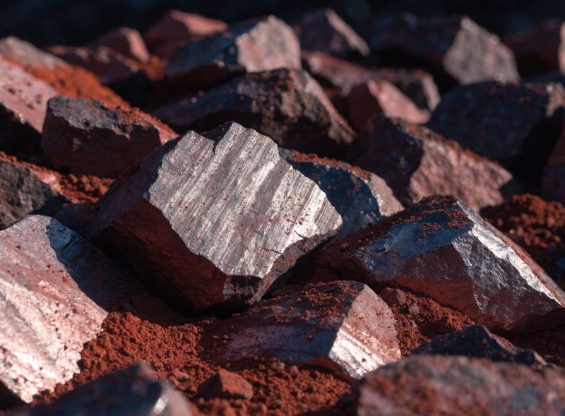 Hematite iron ore lumps
